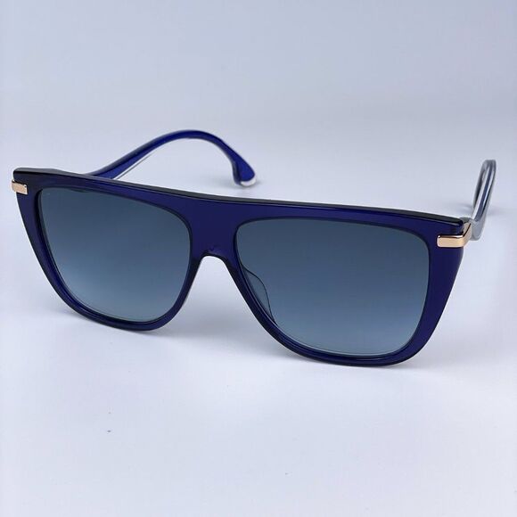 NEW JIMMY CHOO SUVI/S PJP08 Dark Blue Gradient Women Sunglasses - Picture 4 of 11